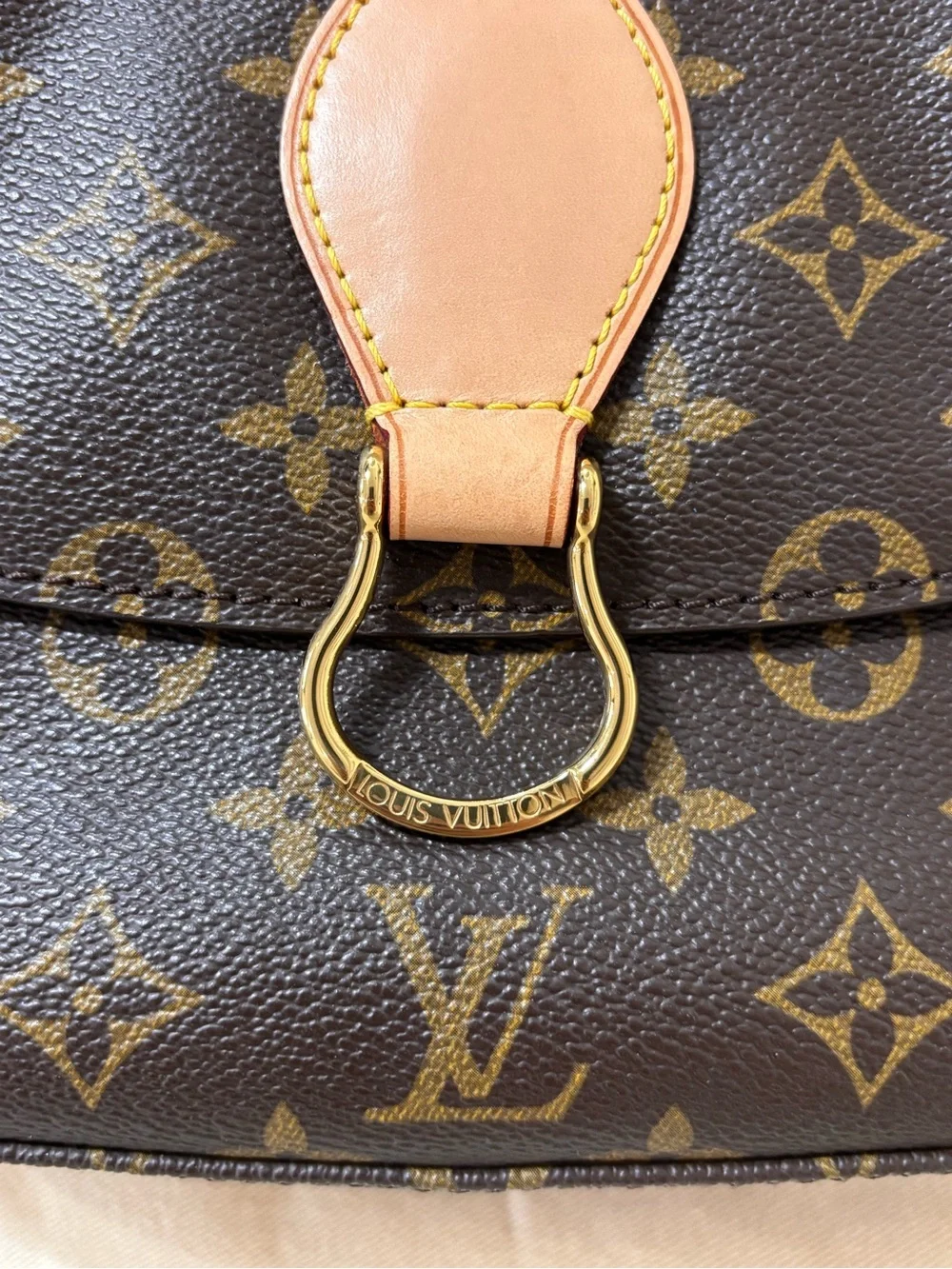 Authentic Louis Vuitton Saint Cloud GM monogram crossbody bag